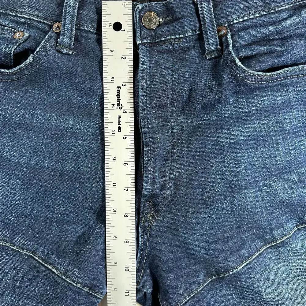 Polo Ralph Lauren Sullivan Slim Biker Style Jeans Dark Wash Button Fly